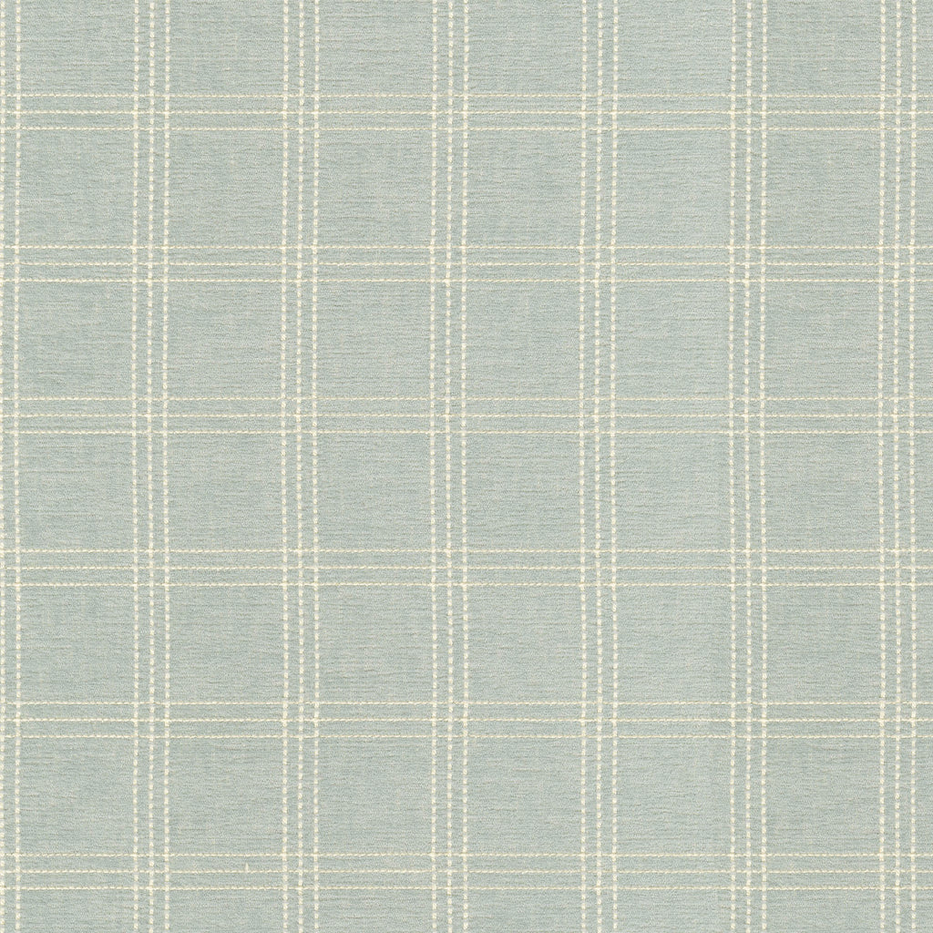 P/K Lifestyles Catalina Check - Mist 470611 Upholstery Fabric – CoCo B ...