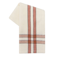 Tea Towel - Dunroven House Two Stripe Border