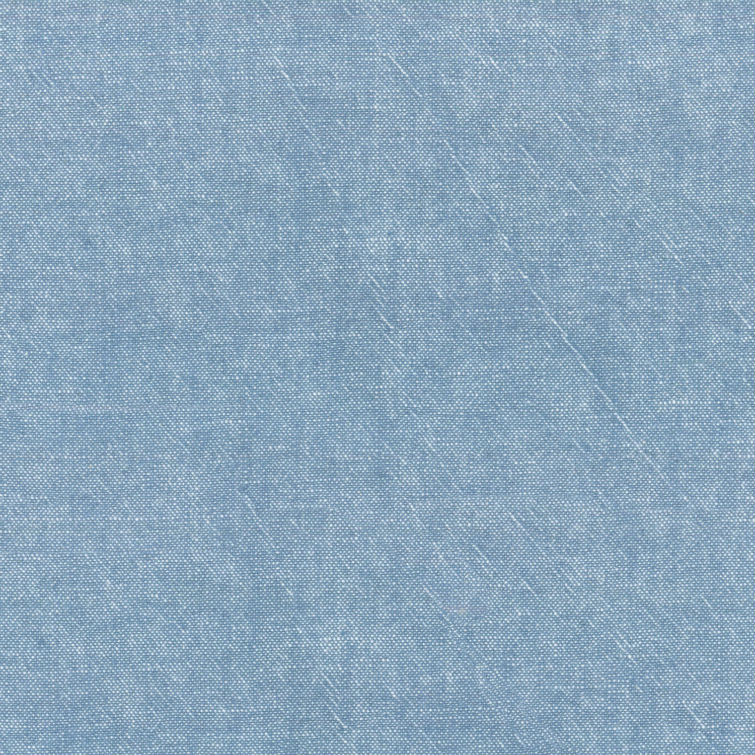 10632  Emma Linen Chambray, Blue - Mag Fabric