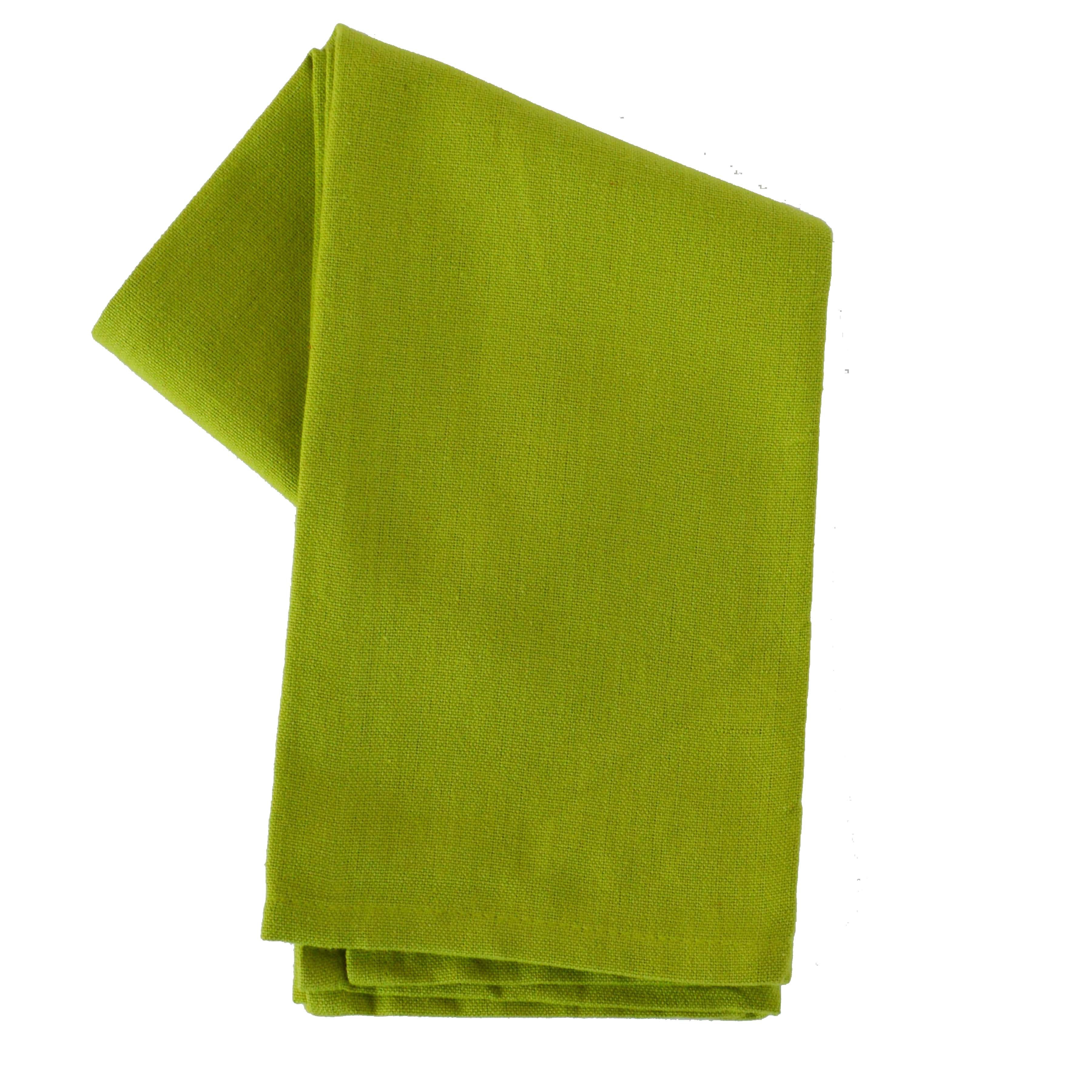 Lime green towel discount set