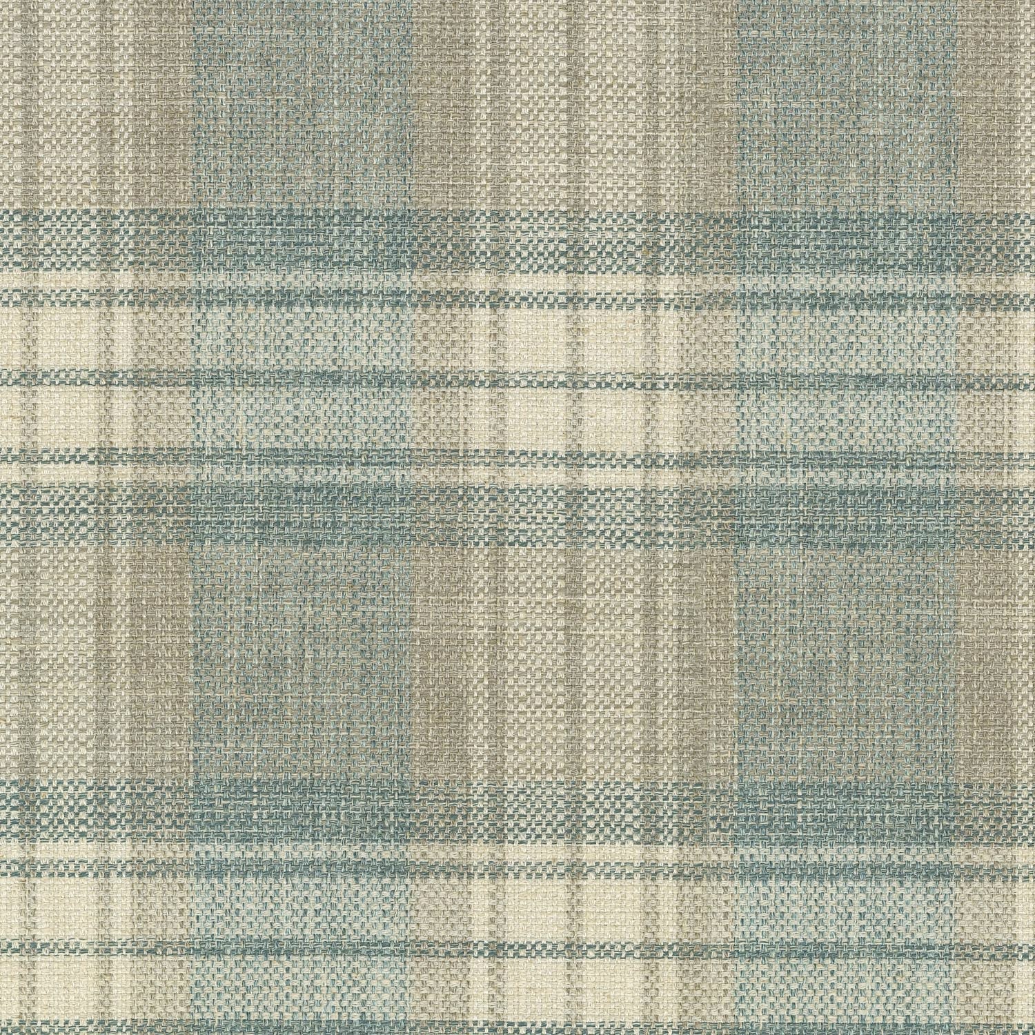 Tartan Plaid Velvet Fabric, Green / Taupe / Grey