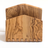 Olive Wood Napkin Holder