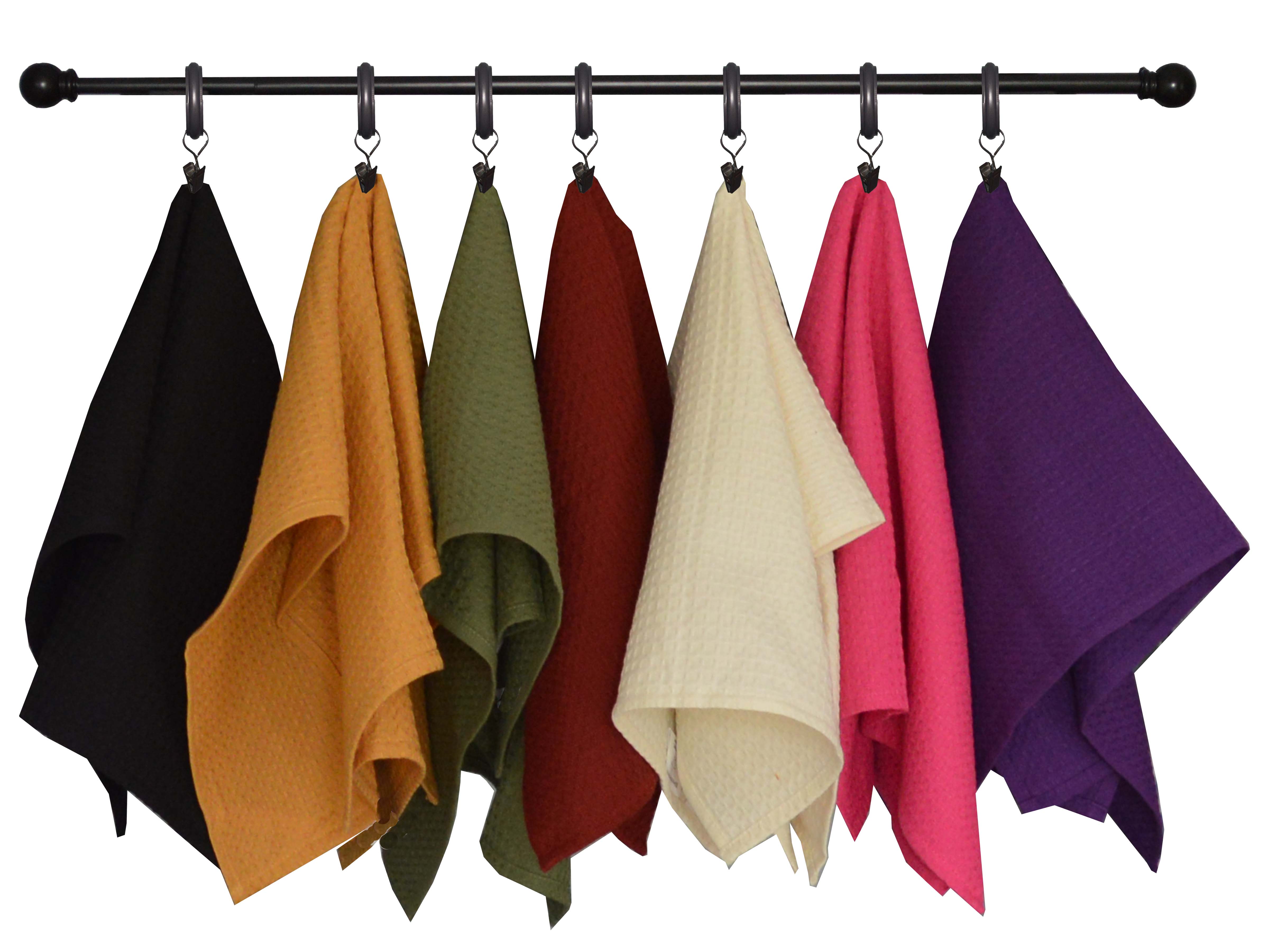 Solid color on sale tea towels